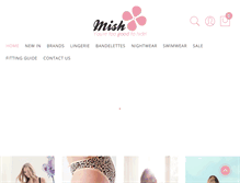Tablet Screenshot of mish-online.co.uk